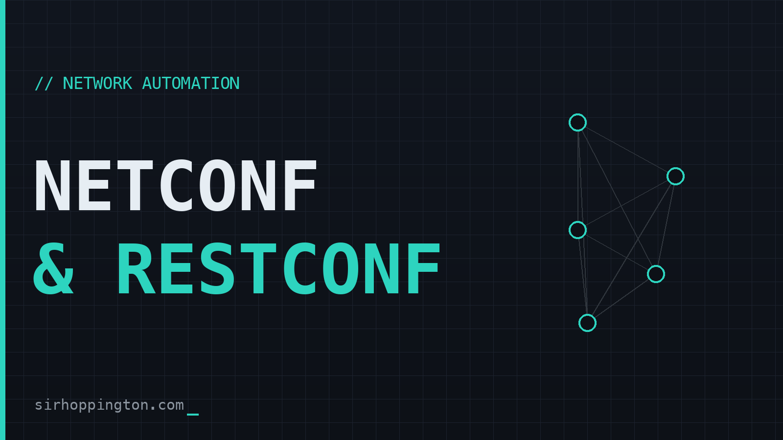 NETCONF and RESTCONF